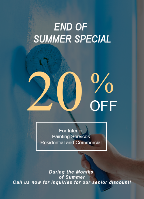 20% Off Residential and Commercial Exterior Painting - First 50 Customers 2023 spring Special